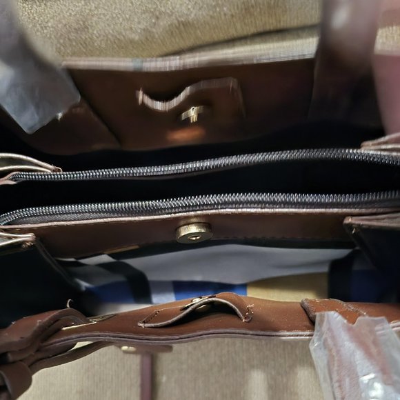 3 Pc NWOT Shein Colorblock Handbag - Picture 5 of 9